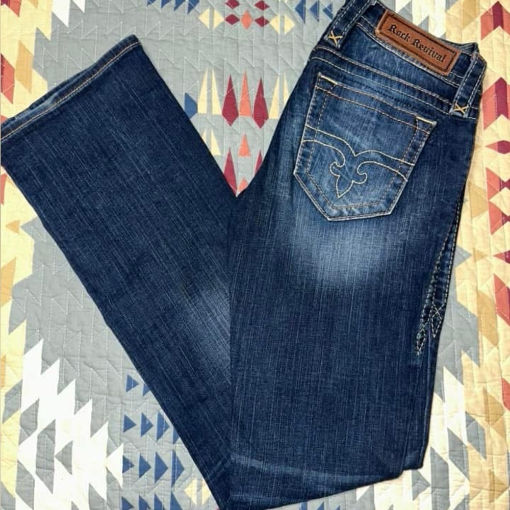 Rock Revival 
Style: Anabela Bootcut
Size: 26
$35